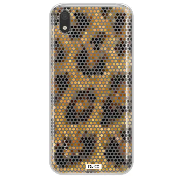 Leopard Dots Huawei Y5 2019 Clear TPU Case