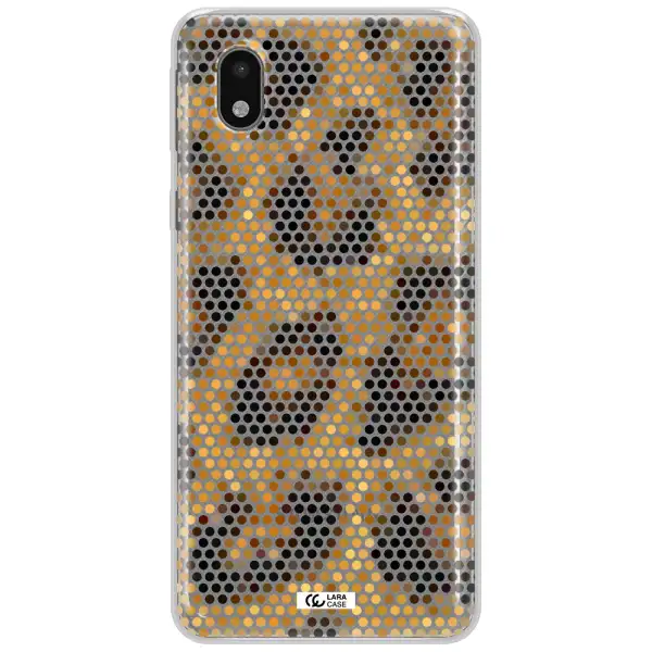 Leopard Dots Samsung A01 Core Clear Tpu Case