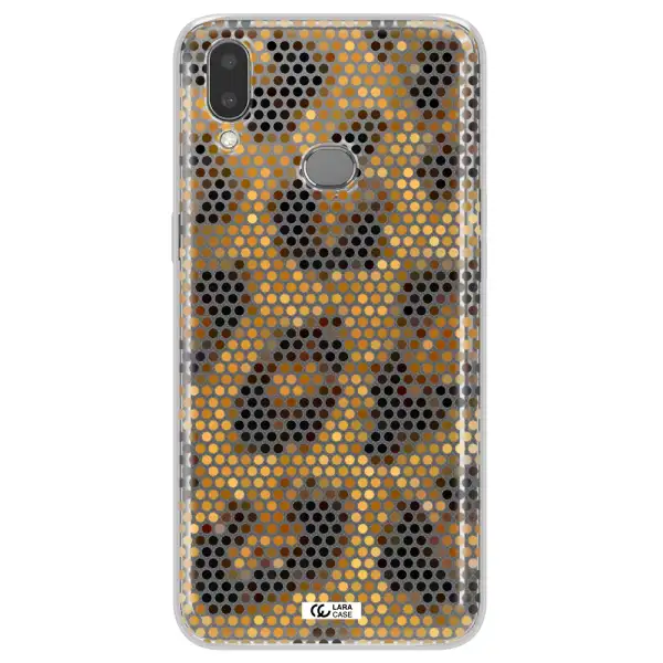 Leopard Dots Samsung A10S Clear TPU Case