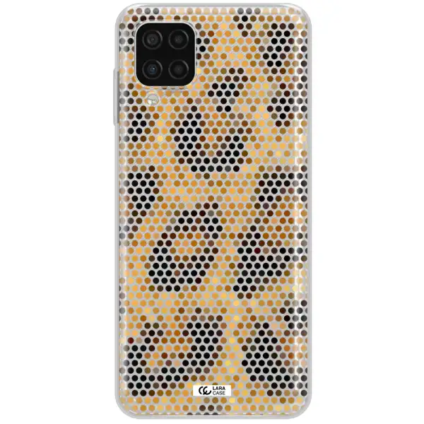 Leopard Dots Samsung A12 4g Clear TPU Case
