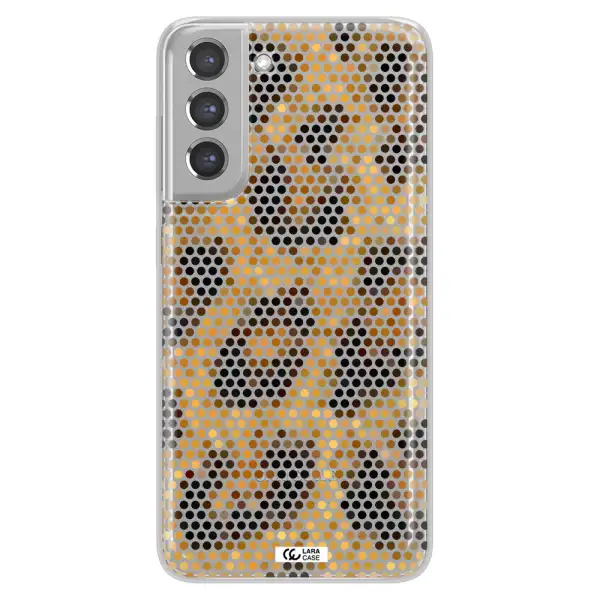 Leopard Dots Samsung A21 Fe Clear TPU Case