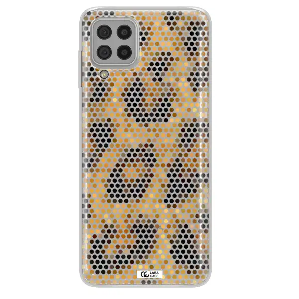 Leopard Dots Samsung A22 4g Clear TPU Case