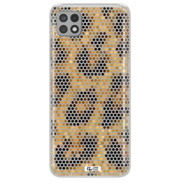 Leopard Dots Samsung A22 5g Clear TPU Case