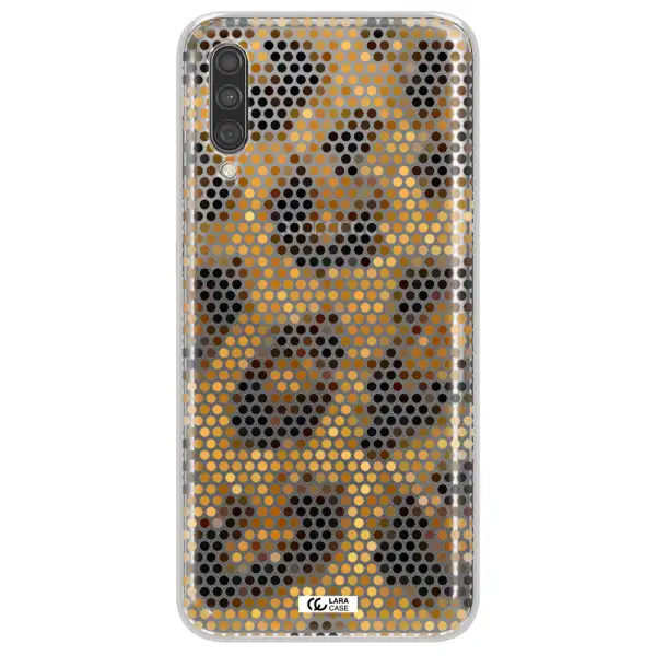 Leopard Dots Samsung A30S Clear TPU Case