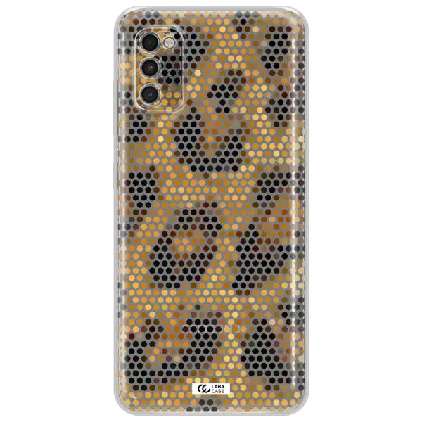 Leopard Dots Samsung A41 Clear Tpu Case