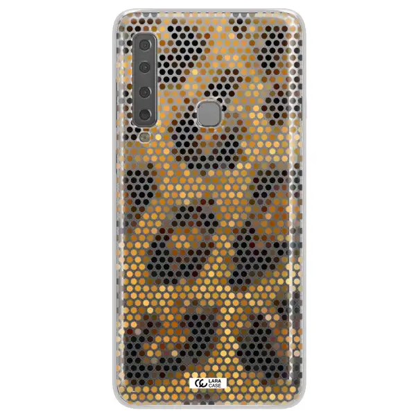 Leopard Dots Samsung A9 2018 Clear TPU Case