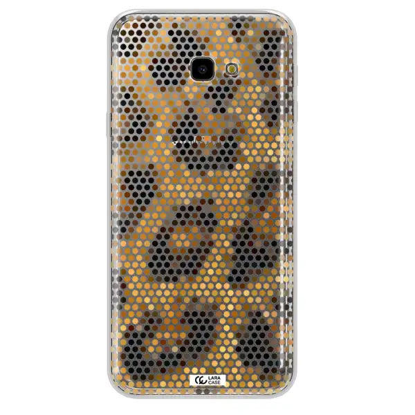Leopard Dots Samsung J4 Plus Clear TPU Case