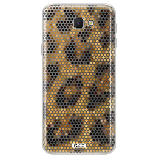 Leopard Dots Samsung J5 Prime Clear TPU Case
