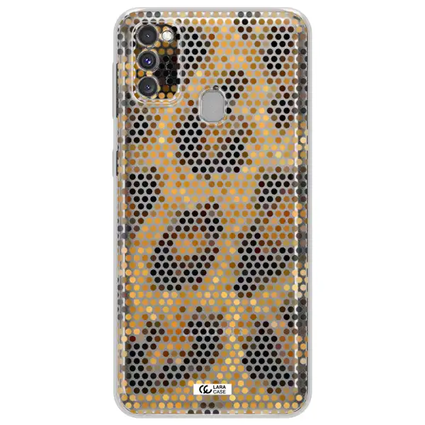 Leopard Dots Samsung M30S Clear TPU Case