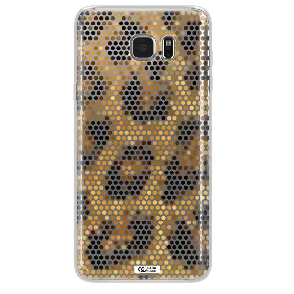 Leopard Dots Samsung Note 5 Clear TPU Case