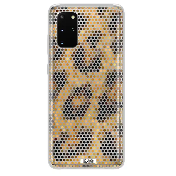 Leopard Dots Samsung S 20 Plus Clear TPU Case