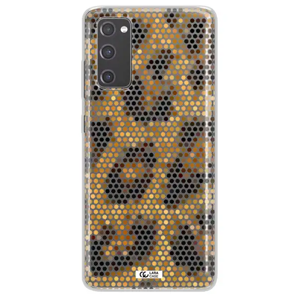 Leopard Dots Samsung S20 Fe Clear TPU Case
