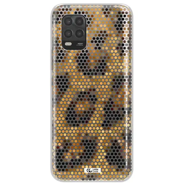 Leopard Dots Xiaomi Mi 10 Lite Clear TPU Case