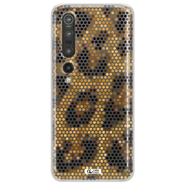 Leopard Dots Xiaomi Mi 10 Pro Clear TPU Case
