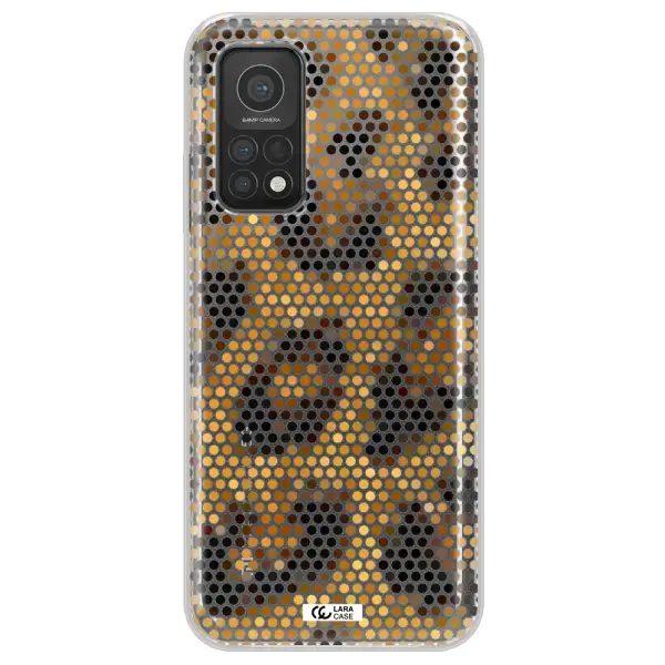 Leopard Dots Xiaomi Mi 10T Clear TPU Case