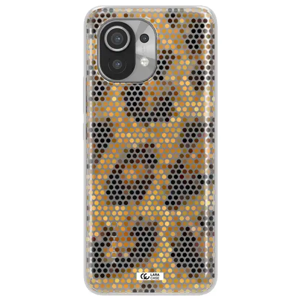 Leopard Dots Xiaomi Mi 11 Clear TPU Case