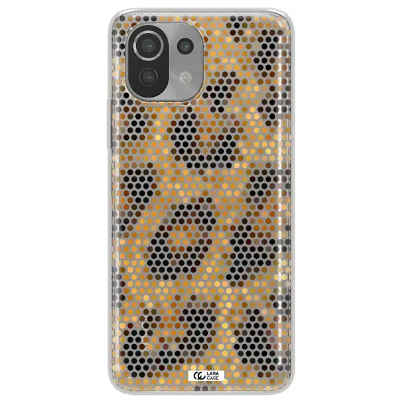 Leopard Dots Xiaomi Mi 11 Lite Clear TPU Case