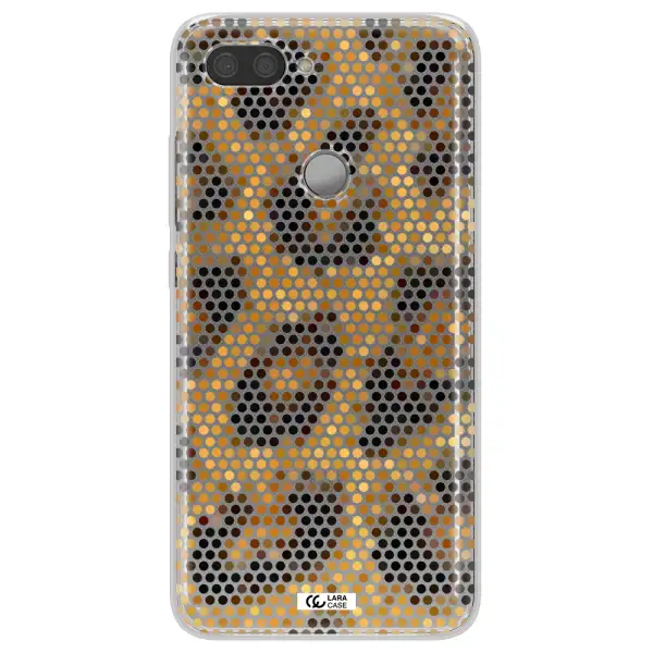Leopard Dots Xiaomi Mi 8 Lite Clear TPU Case