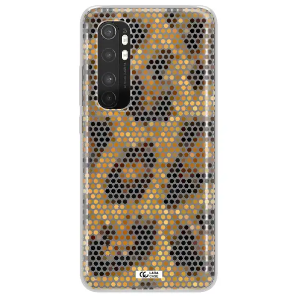 Leopard Dots Xiaomi Mi Note 10 Lite Clear TPU Case