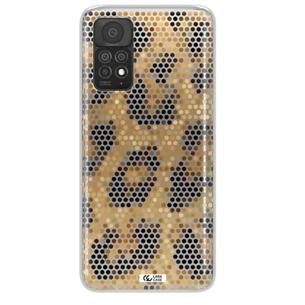 Leopard Dots Xiaomi Note 11 Pro Clear TPU Case