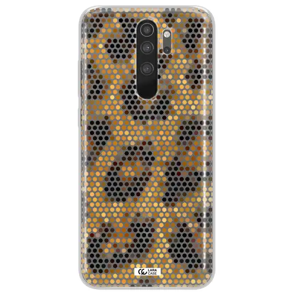 Leopard Dots Xiaomi Note 8 Pro Clear TPU Case