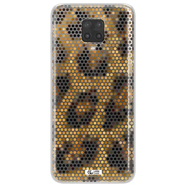 Leopard Dots Xiaomi Note 9 Pro Clear TPU Case