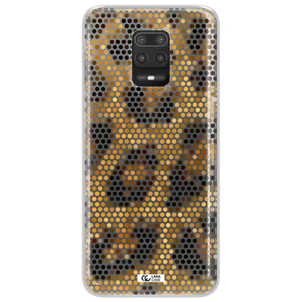 Leopard Dots Xiaomi Note 9S Clear TPU Case