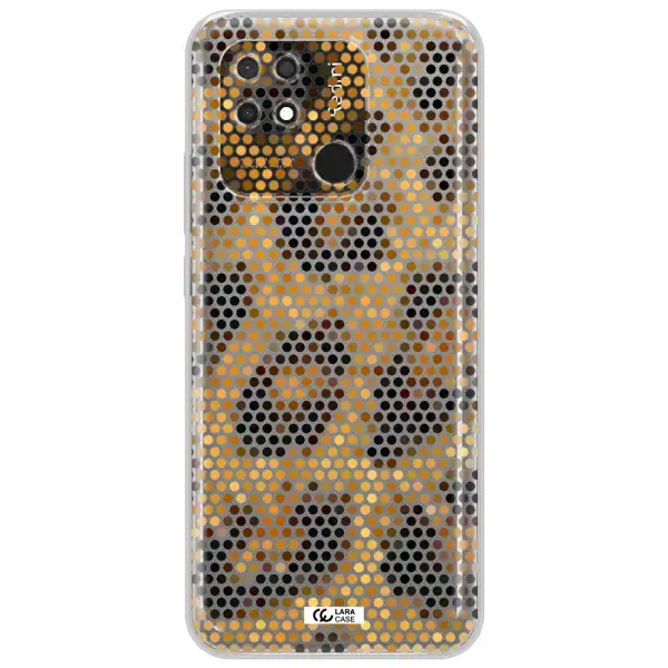 Leopard Dots Xiaomi Redmi 10C Clear TPU Case
