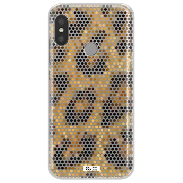 Leopard Dots Xiaomi Redmi 6 Pro Clear TPU Case