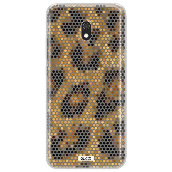 Leopard Dots Xiaomi Redmi 8A Clear TPU Case
