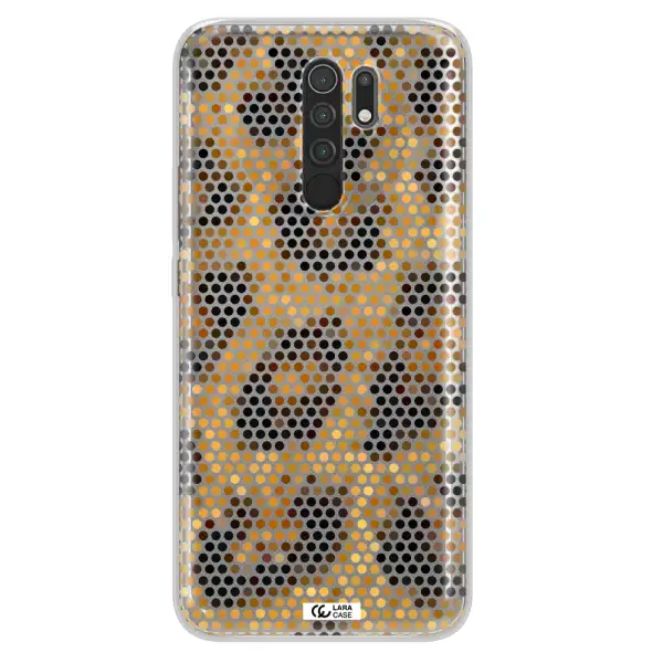 Leopard Dots Xiaomi Redmi 9 Clear TPU Case