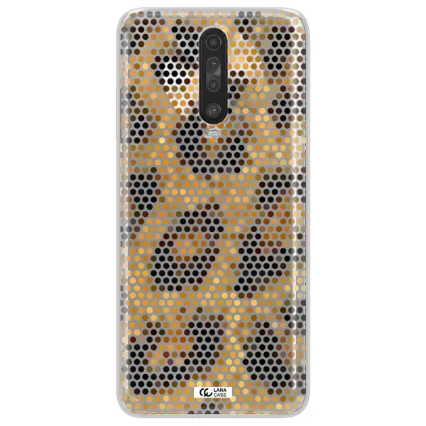 Leopard Dots Xiaomi Redmi K30 Clear TPU Case