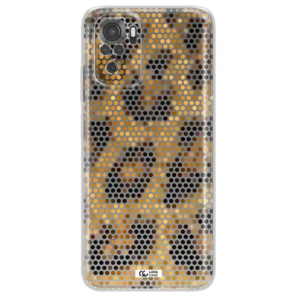Leopard Dots Xiaomi Redmi Note 10S Clear Tpu Case