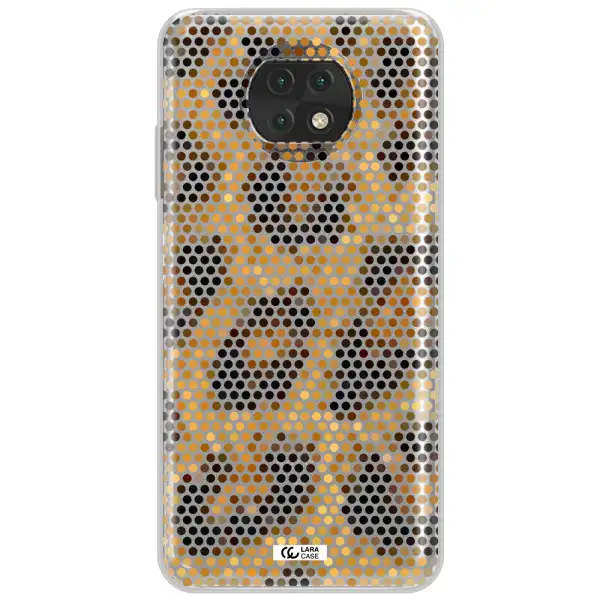 Leopard Dots Xiaomi Redmi Note 9T Clear Tpu Case