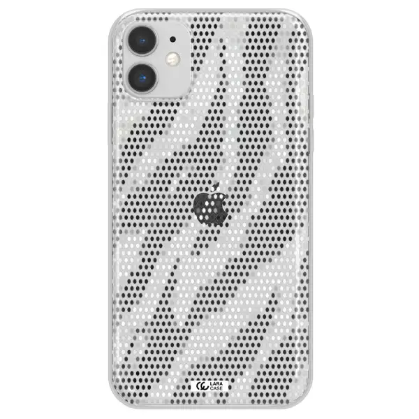 Zebra Dots Apple iPhone 11 Clear TPU Case