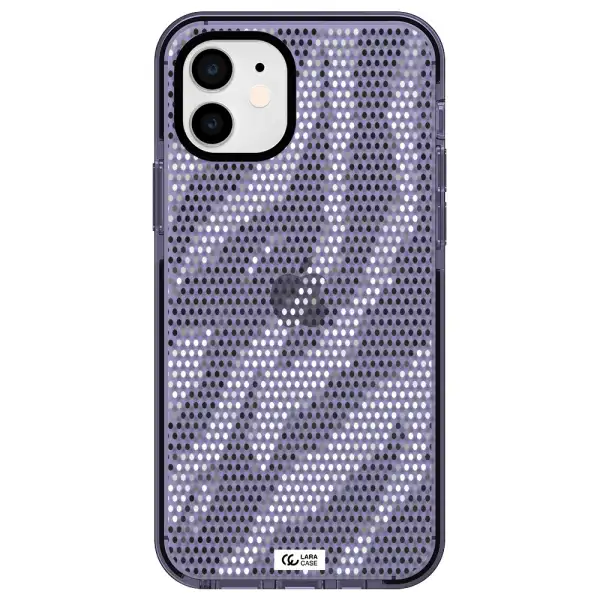 Zebra Dots Apple iPhone 11 impact Lilac Case
