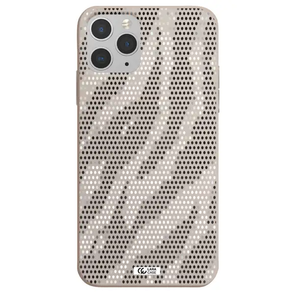 Zebra Dots Apple iPhone 11 pro max Silicone Stone Case