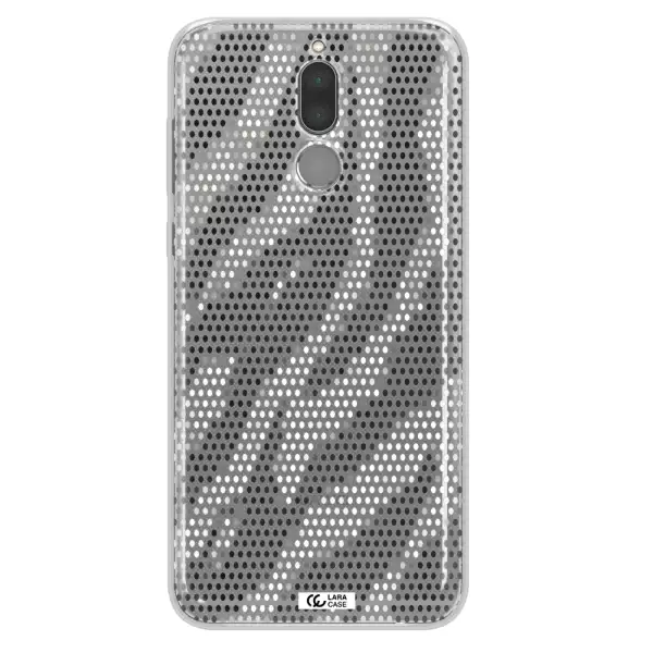 Zebra Dots Huawei Mate 10 Lite Clear TPU Case