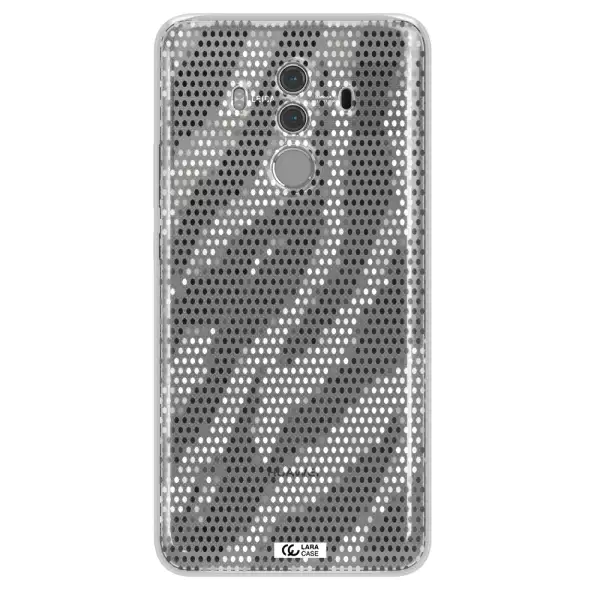 Zebra Dots Huawei Mate 10 Pro Clear TPU Case