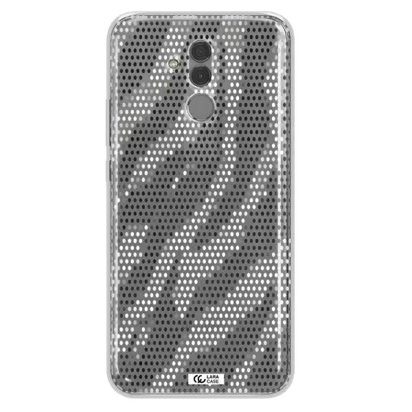 Zebra Dots Huawei Mate 20 Lite Clear TPU Case