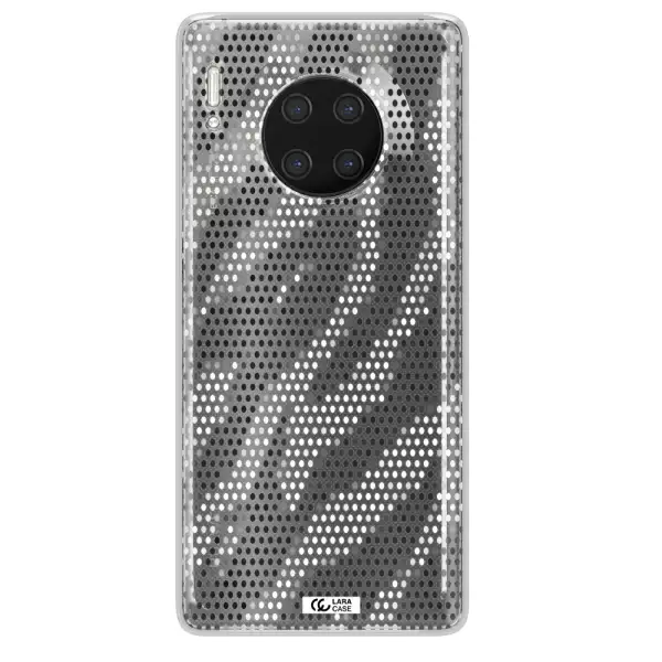 Zebra Dots Huawei Mate 30 Pro Clear TPU Case