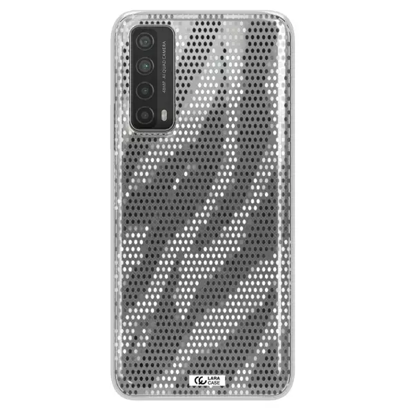 Zebra Dots Huawei P Smart 2021 Clear TPU Case