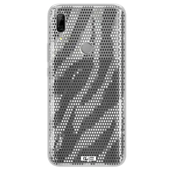 Zebra Dots Huawei P Smart Z Clear TPU Case