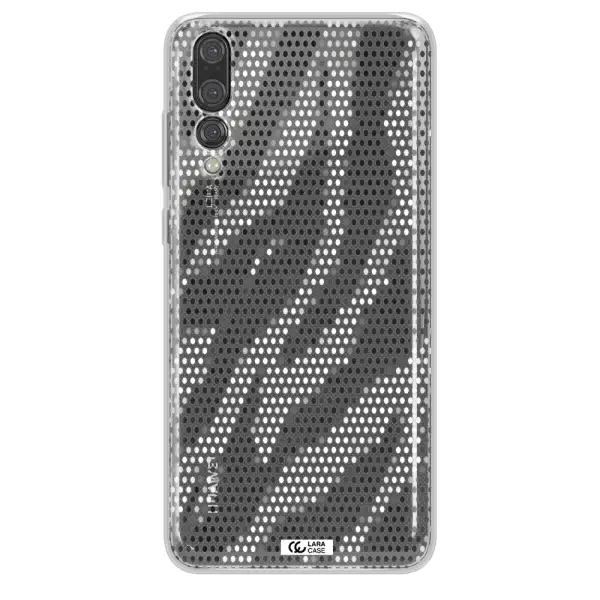 Zebra Dots Huawei P20 Pro Clear TPU Case