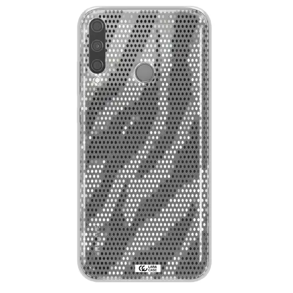 Zebra Dots Huawei P40 Lite E Clear TPU Case