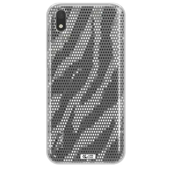 Zebra Dots Huawei Y5 2019 Clear TPU Case