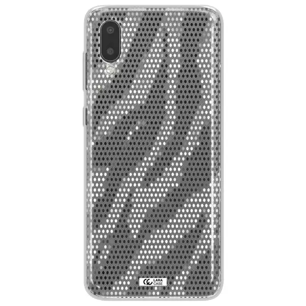 Zebra Dots Samsung A02 Clear TPU Case
