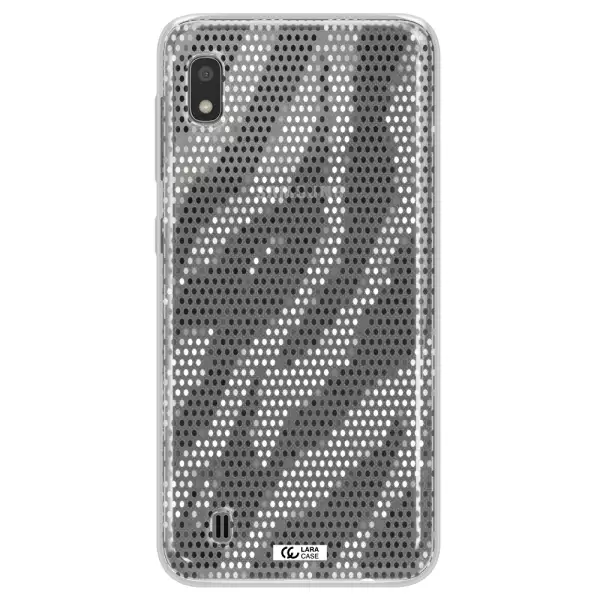Zebra Dots Samsung A10 Clear TPU Case