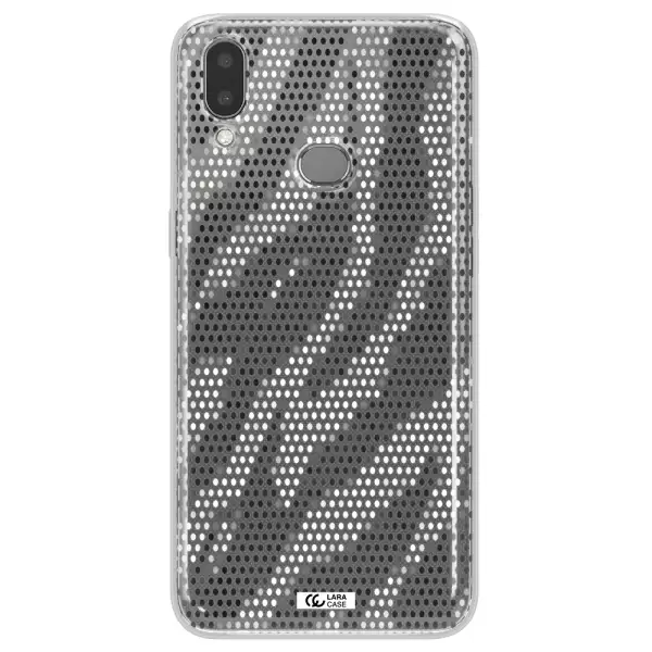 Zebra Dots Samsung A10S Clear TPU Case