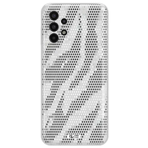 Zebra Dots Samsung A13 4g Clear TPU Case